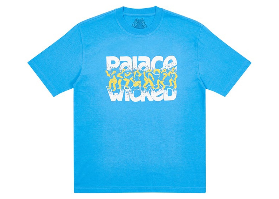 Pre-owned Palace Wicked T-shirt Blue