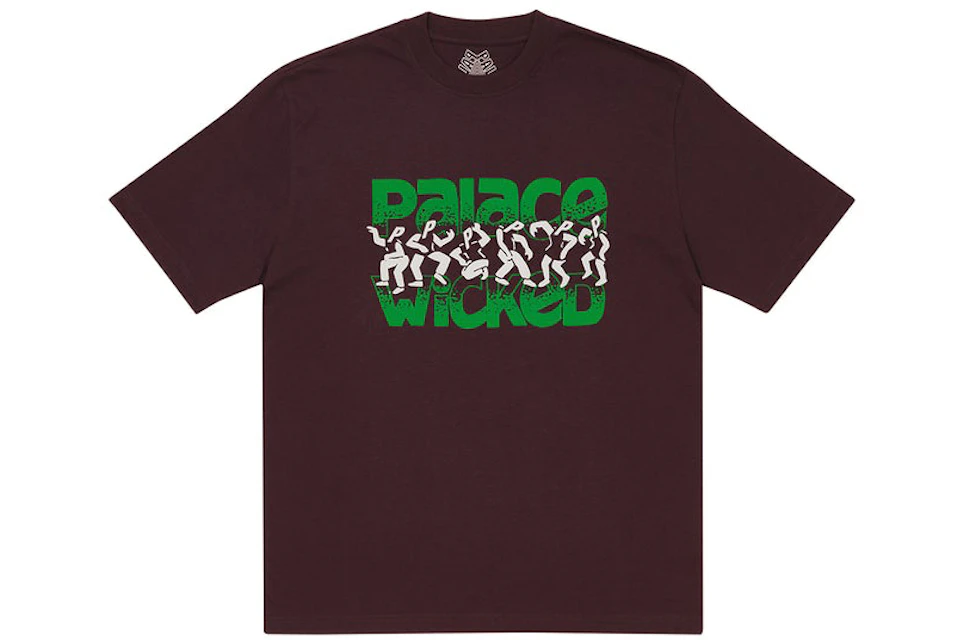 Palace Wicked T-shirt Burgundy