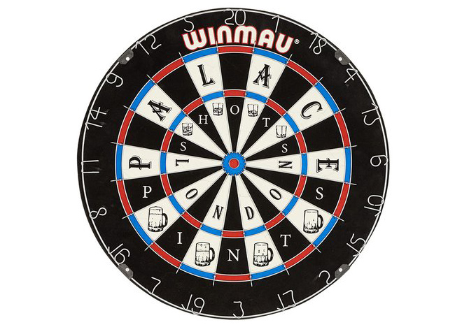 Supreme Winmau Dartboard Set White - FW23 - US