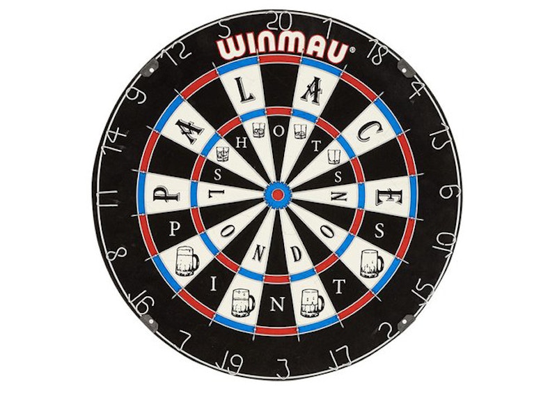 Supreme Winmau Dartboard Set White - FW23 - GB