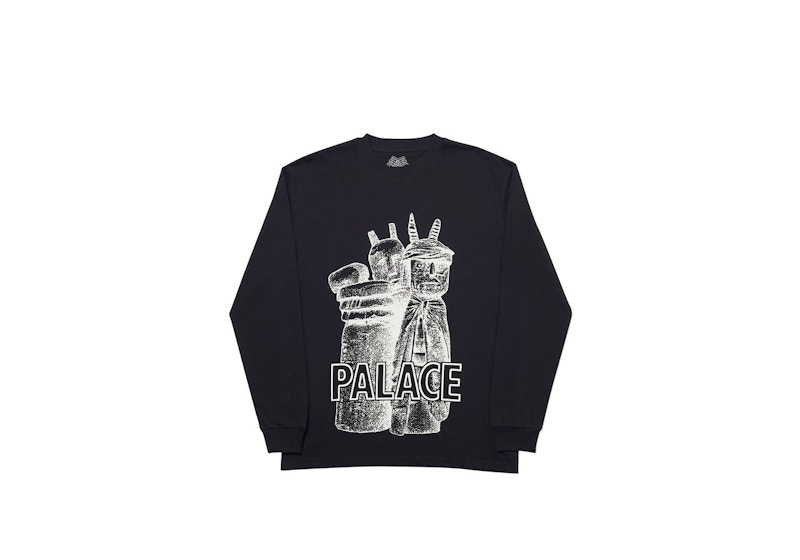 Palace Winz Longsleeve Black Men's - SS20 - US