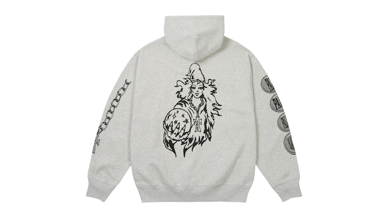 Palace Wizard Sleeves Hood Grey Marl メンズ - SS25 - JP