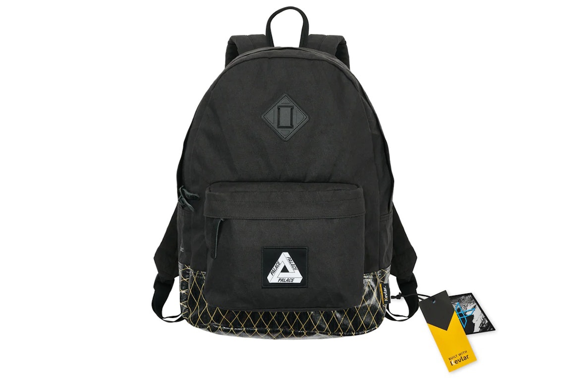 Pre-owned Palace X-pac Cotton Canvas Backpack Black