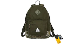Palace X-Pac Cotton Canvas Backpack Olive