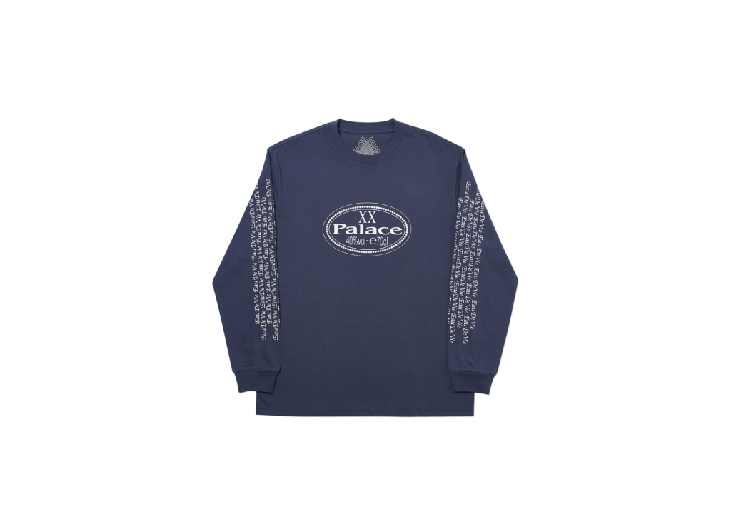 Palace XX Longsleeve Navy Men's - SS20 - US