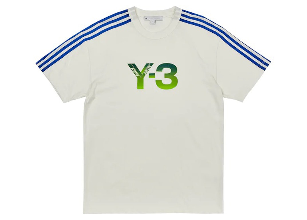 Pre-owned Palace Y-3 Logo T-shirt White