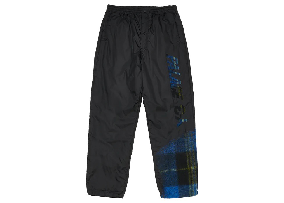 Palace Y-3 Needle Punch Nylon Wool Pants Black Men's - FW22 - US