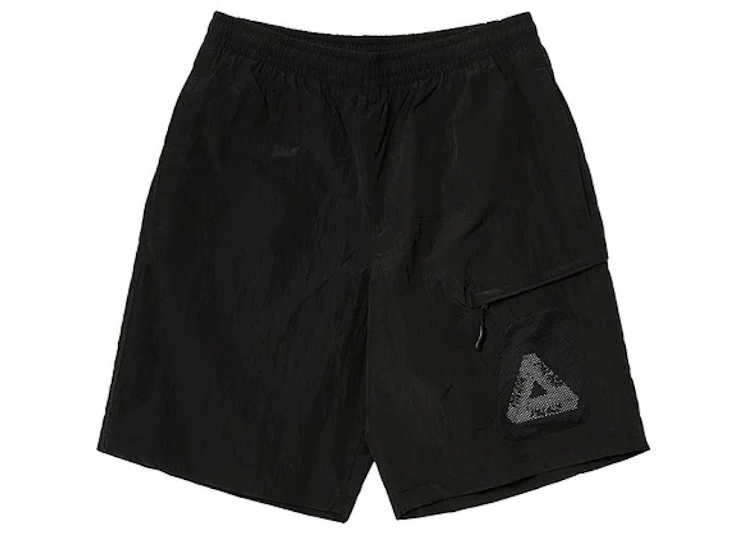 Pre-owned Palace Y-ripstop Shell Short Black