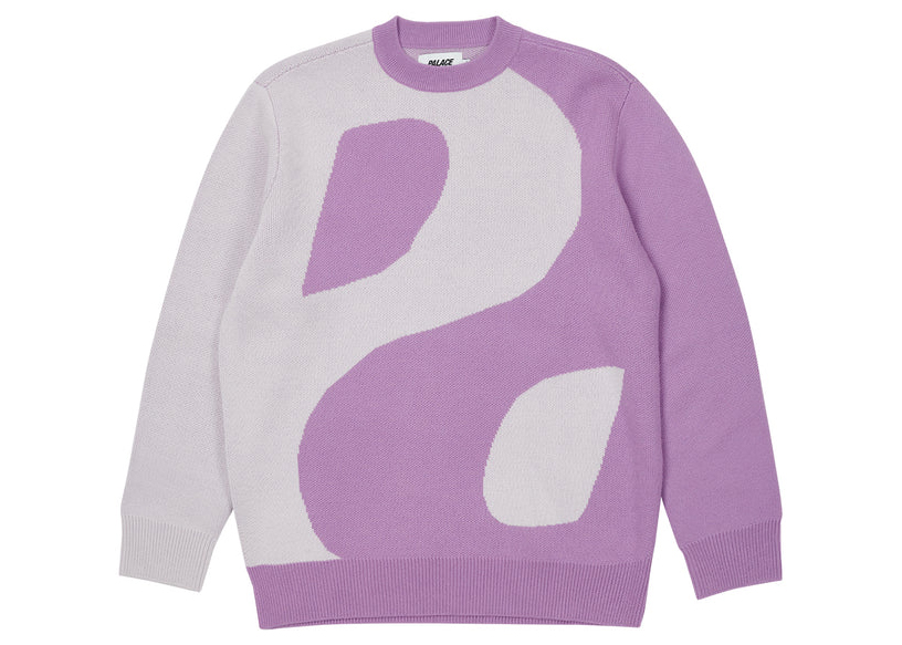 Palace Yin Yang Knit Purple Tonal 男装- SS22 - CN