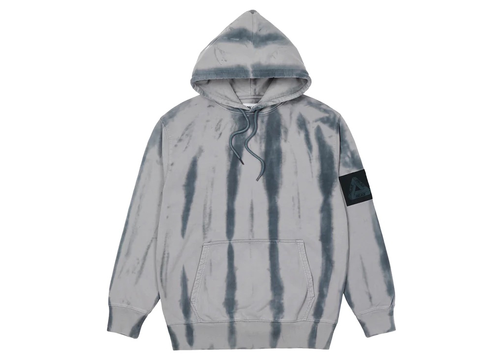 Palace Zebra Tie Dye Hood Black メンズ - FW22 - JP