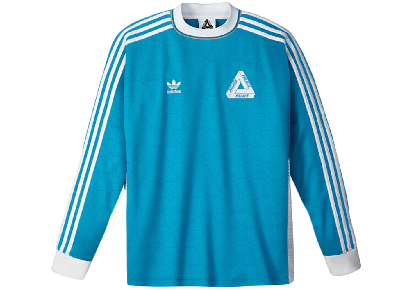 enaguas Adelaida lino Palace adidas Longsleeve Team Shirt Bold Aqua - SS15 - ES