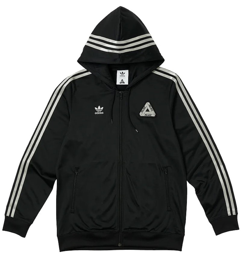 Palace adidas Hooded Firebird Track Top (SS23) Black Men's SS23 US