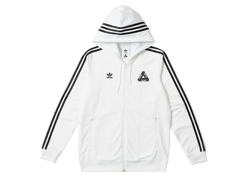 Palace adidas Hooded Firebird Track Top (SS23) White - SS23 Men's - US