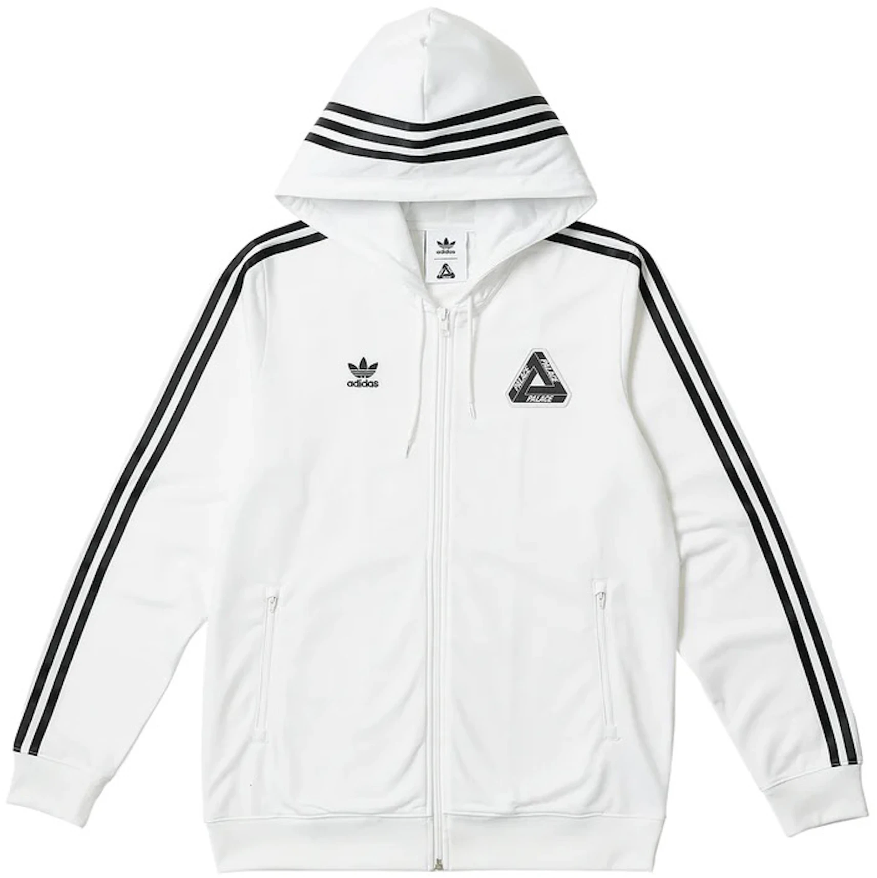 Palace adidas Hooded Track Top (SS23) White - -