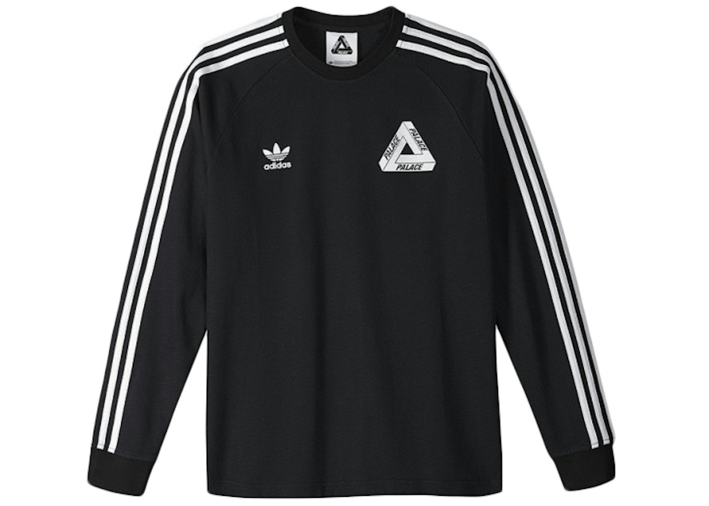 Palace Adidas Longsleeve Team Shirt Black Ss15 Palace Adidas Longsleeve Team Shirt Black Ss15