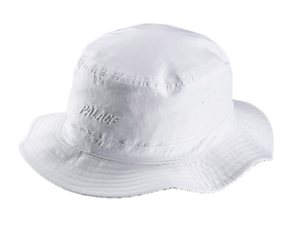 Palace adidas Reversible Bucket Hat White - SS15 - TW