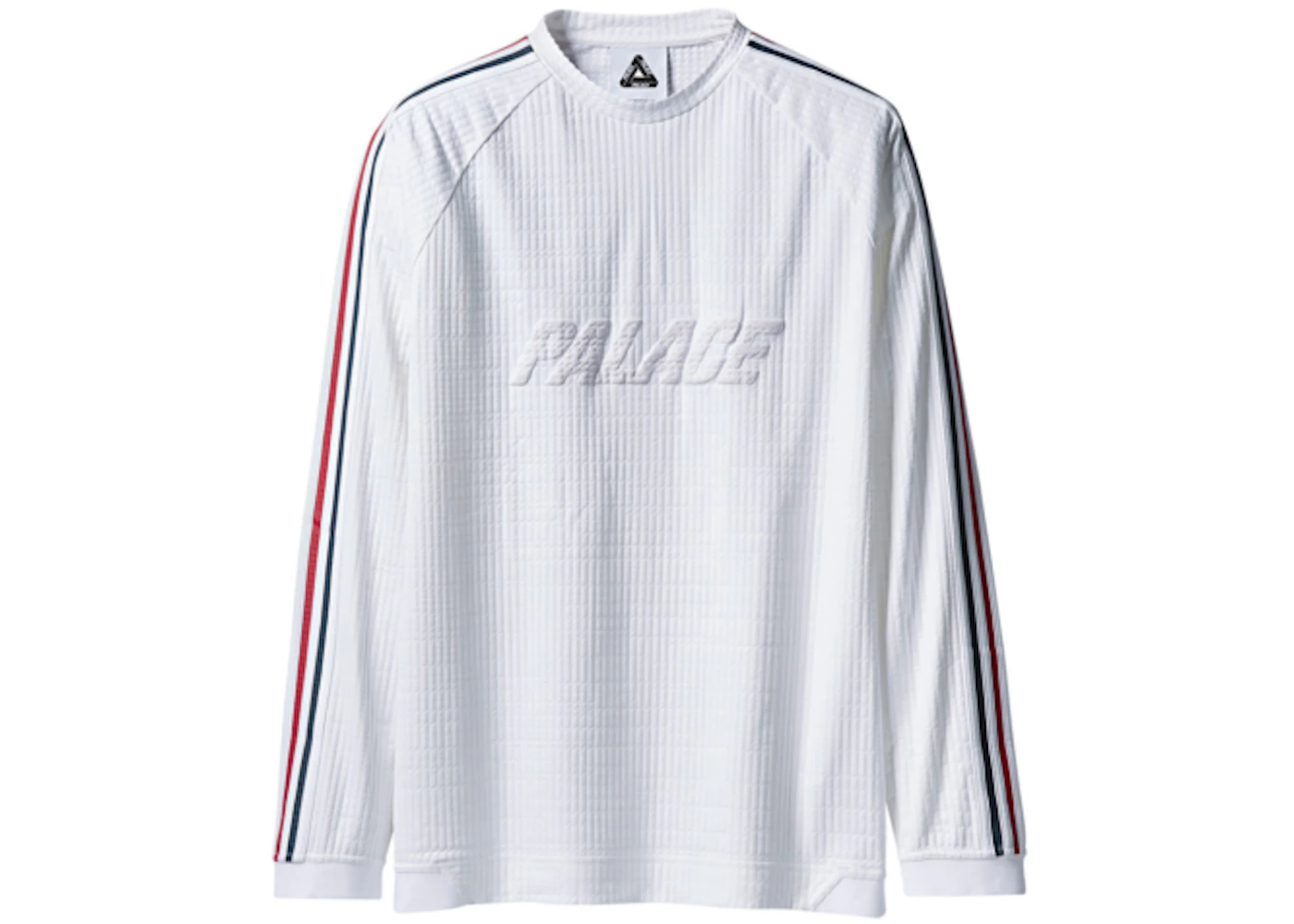 Palace x adidas long sleeve white Clearance