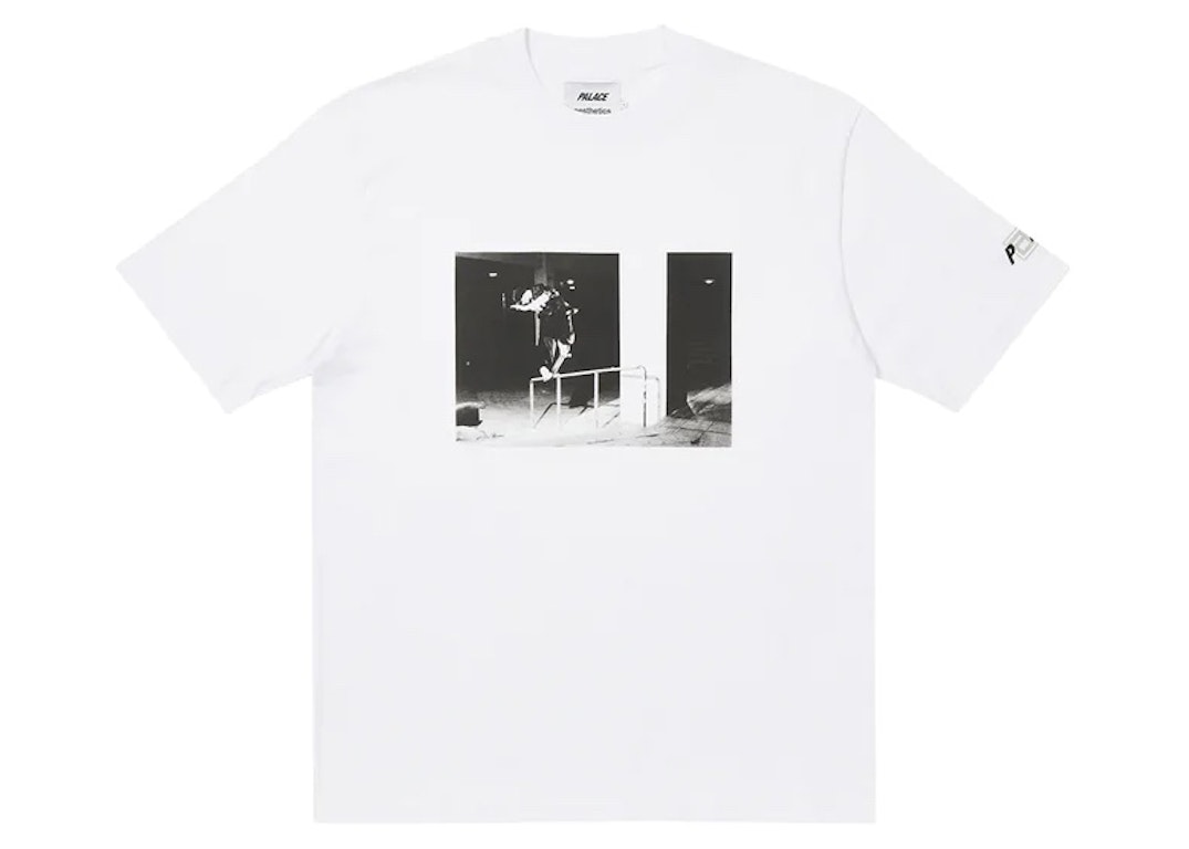 Pre-owned Palace X Aesthetics Photo T-shirt White