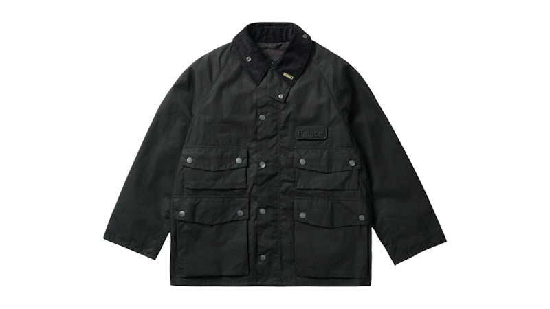 Palace x Barbour Bedale Casual Jacket Black Men's - FW25 - US