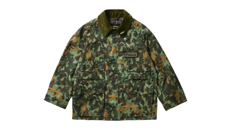 【L】palace barbour bedale casual jacket Palace x Barbour Bedale Casual Jacket Kelp Forest Camo Men's