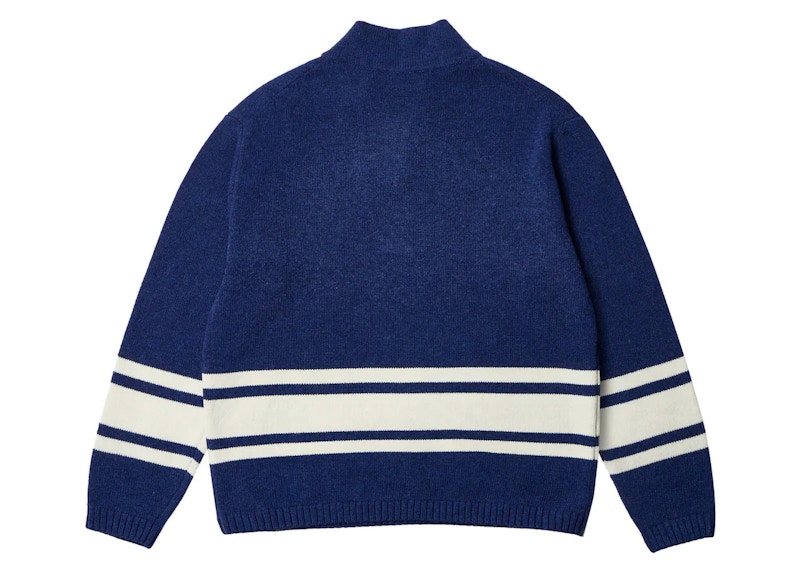 Palace x C.P. Company Funnel Neck Knit Bright Cobalt