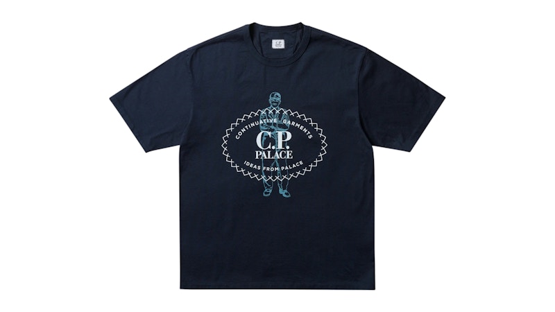 CP COMPANY| (30/2 Mercerized Jersey Twisted Pocket T-sh Palace x C.P. Company Mercerized Jersey 30/2 Twisted T-Shirt