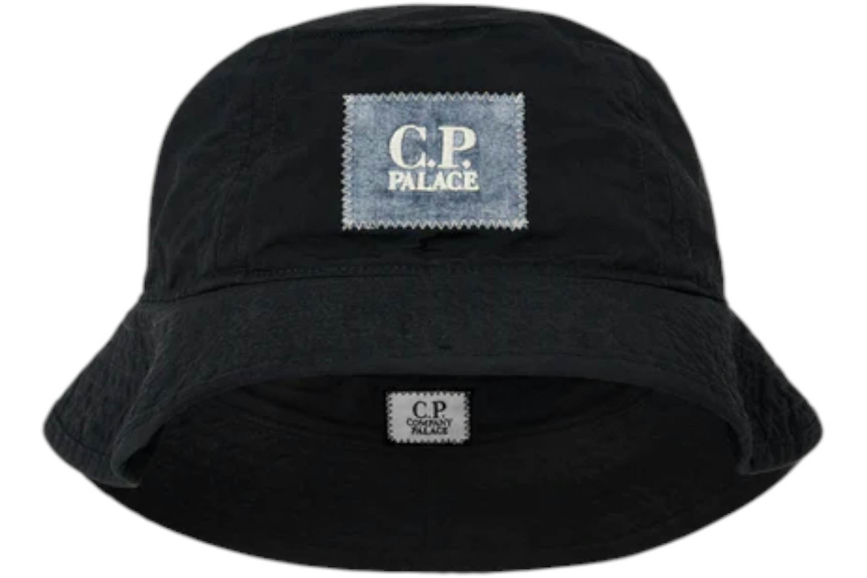 Palace x C.P. Company Plain Paper Touch Goggle Bucket Hat Navy Men's ...