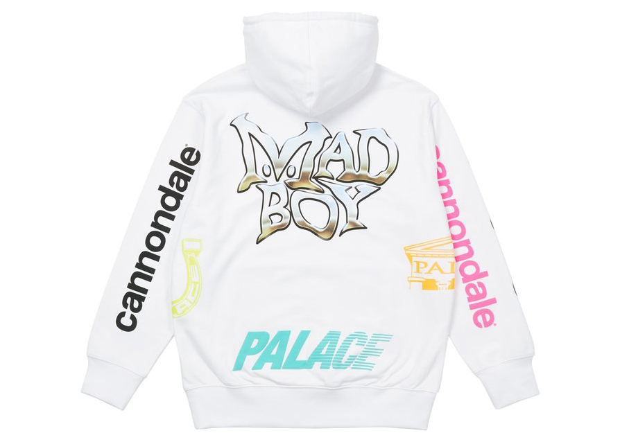 Palace x Cannondale Mad Boy Hood White - FW21