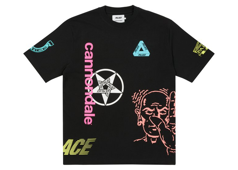 Palace x Cannondale Mad Boy T-shirt Black Men's - FW21 - US