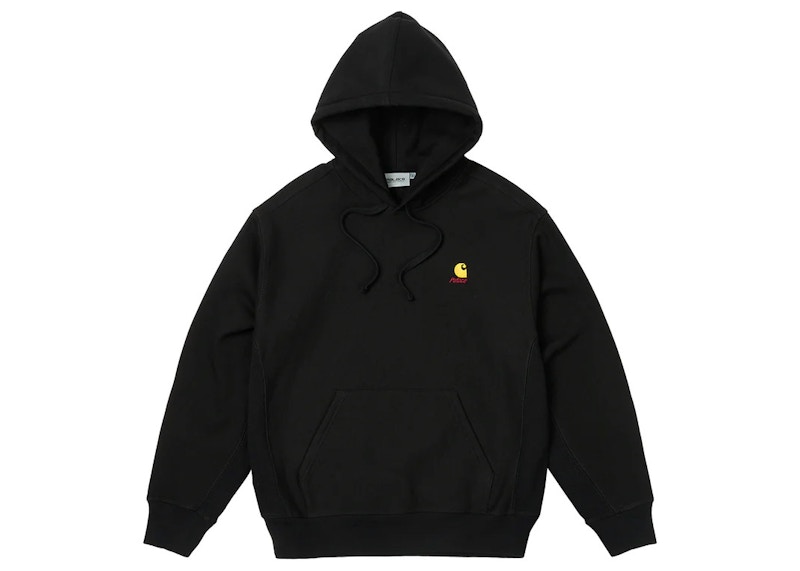 メンズPALACE CARHARTT WIP BLACK HOODIE