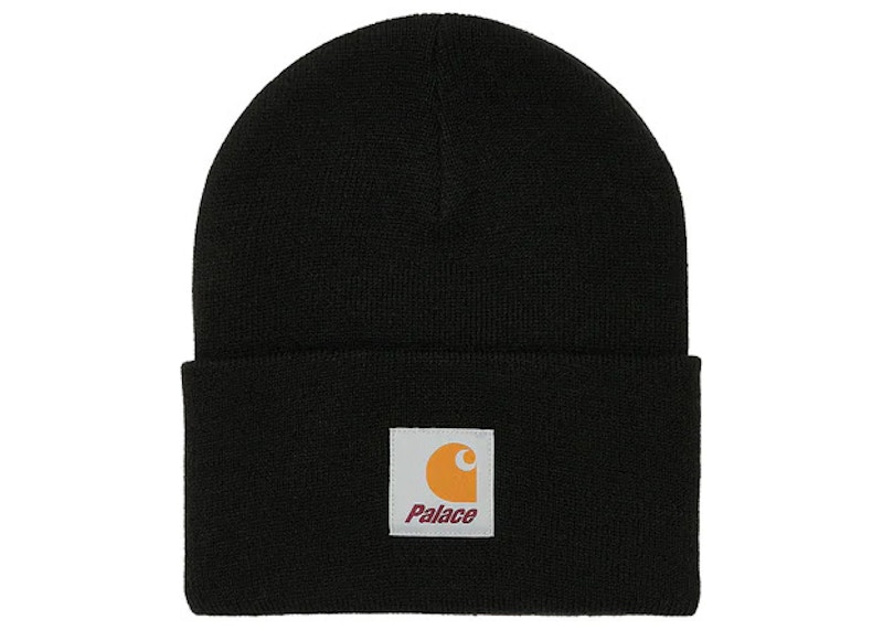 PALACE CARHARTT WIP WATCH HAT BLACK - ニットキャップ/ビーニー