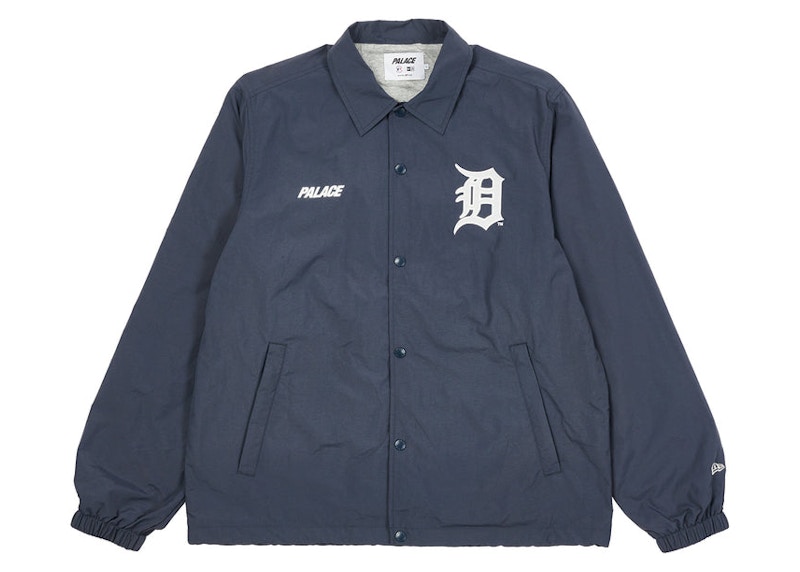 Palace x Detroit Tigers New Era Coach Jacket Navy Men's - SS22 - GB