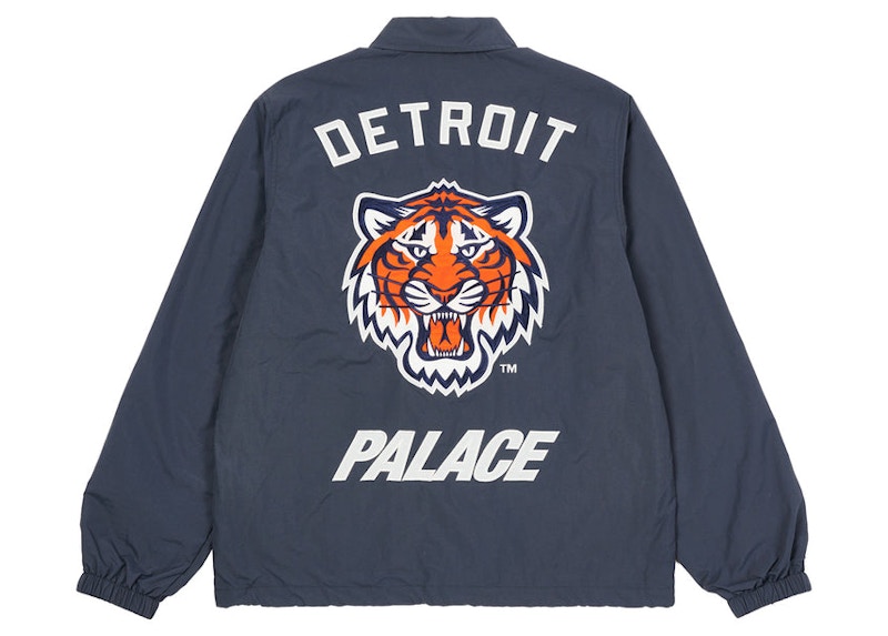 Palace x Detroit Tigers New Era Coach Jacket Navy