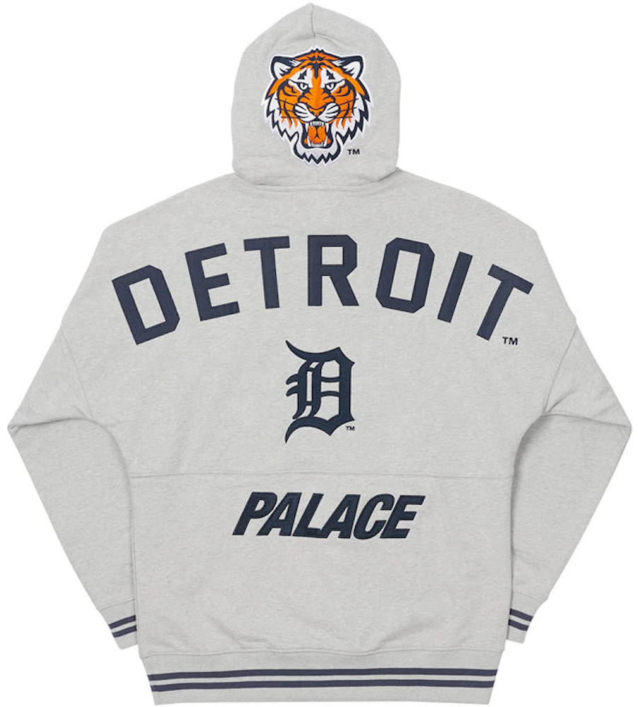 grey detroit tigers hoodie
