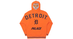 Palace x Detroit Tigers New Era Drop Shoulder Hood Orange