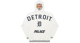 Palace x Detroit Tigers New Era Drop Shoulder Hood White