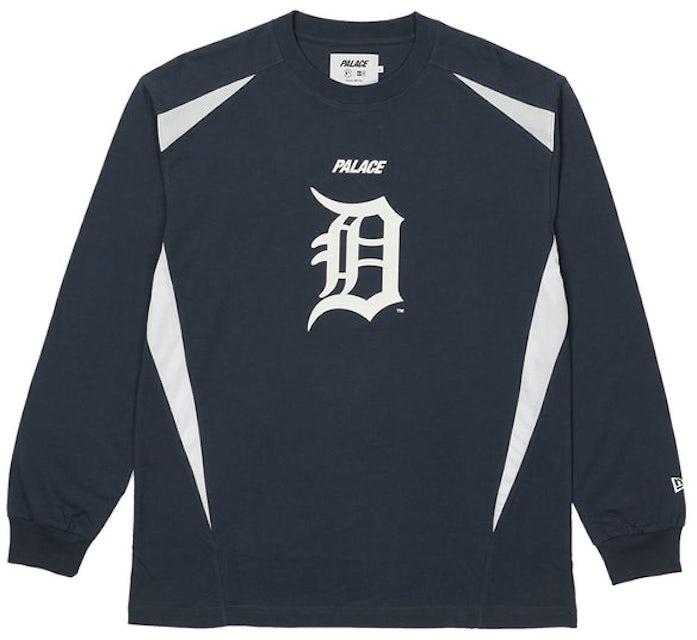 Palace x Detroit Tigers New Era T-shirt Navy Men's - SS22 - US