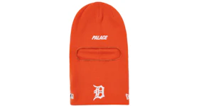 Palace x Detroit Tigers New Era Ski Mask Beanie Orange
