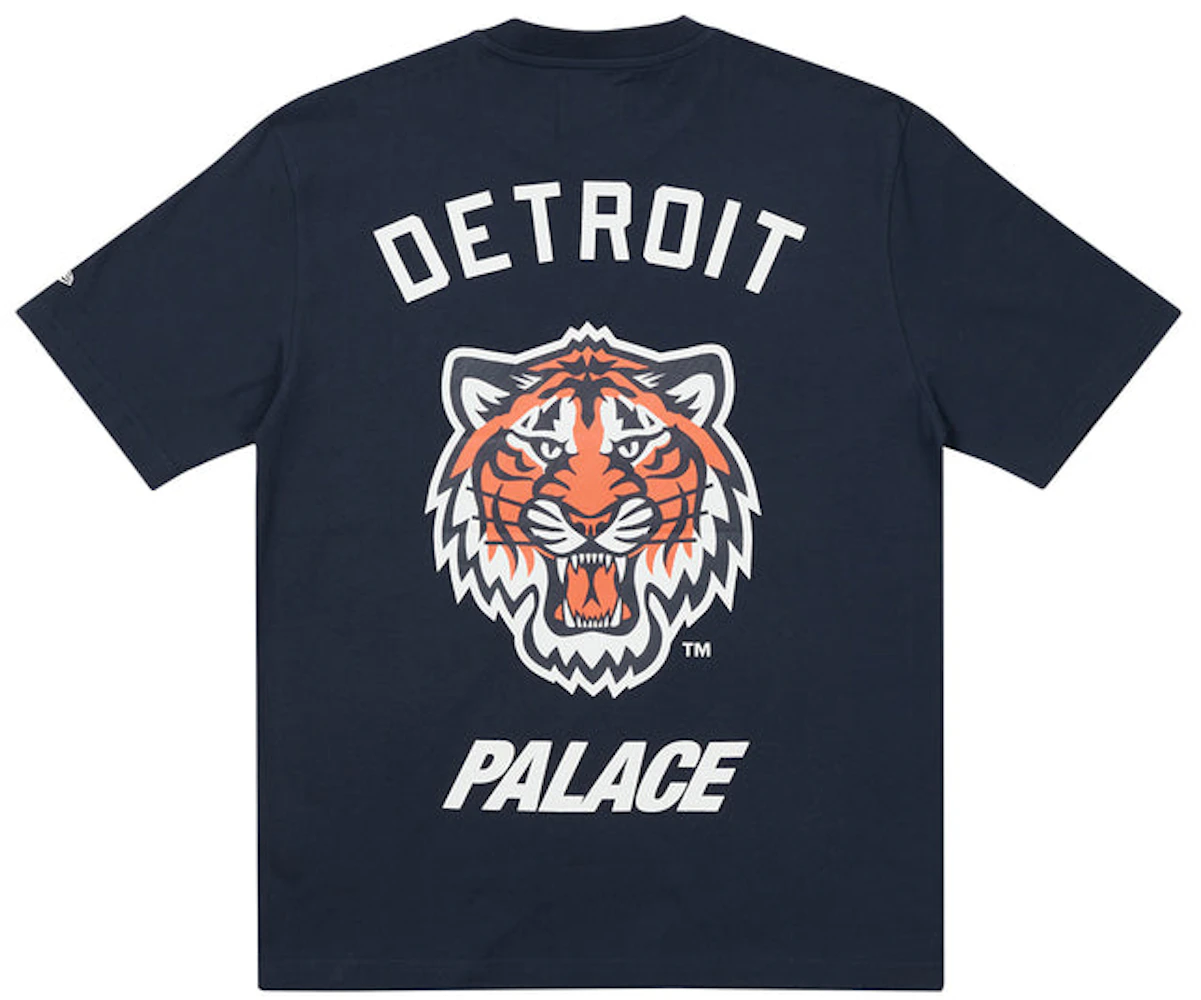 Men's New Era White Detroit Tigers Historical Championship T-Shirt