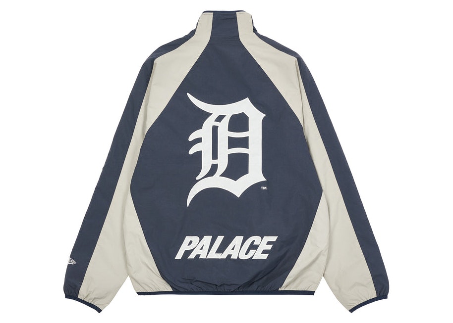Palace x Detroit Tigers New Era Track Top Navy/Grey - SS22