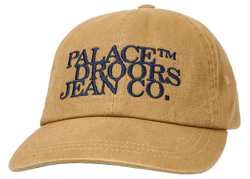 Palace x Droors 6-Panel Tan Men's - SS23 - GB