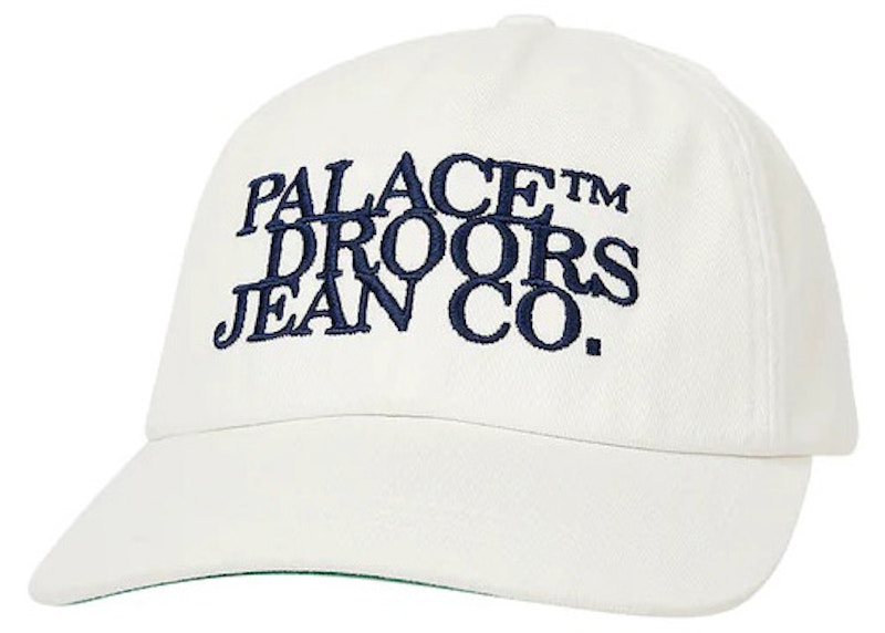 Palace x Droors 6-Panel White Men's - SS23 - US