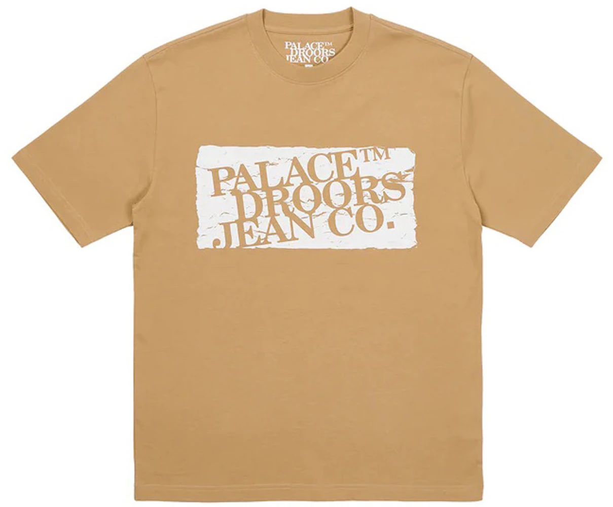Palace x Droors T-Shirt Sand - SS23 - GB