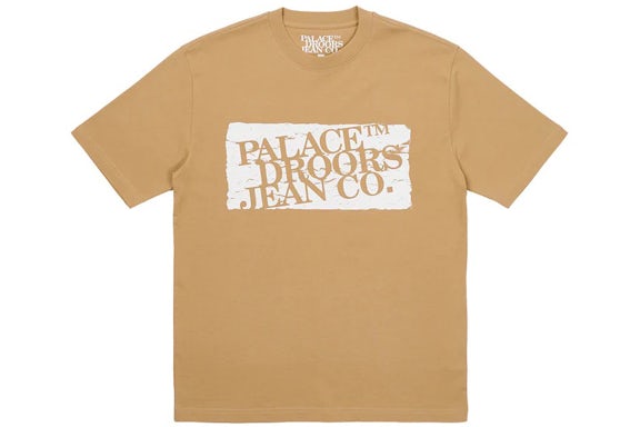 Palace x Droors T-Shirt Sand