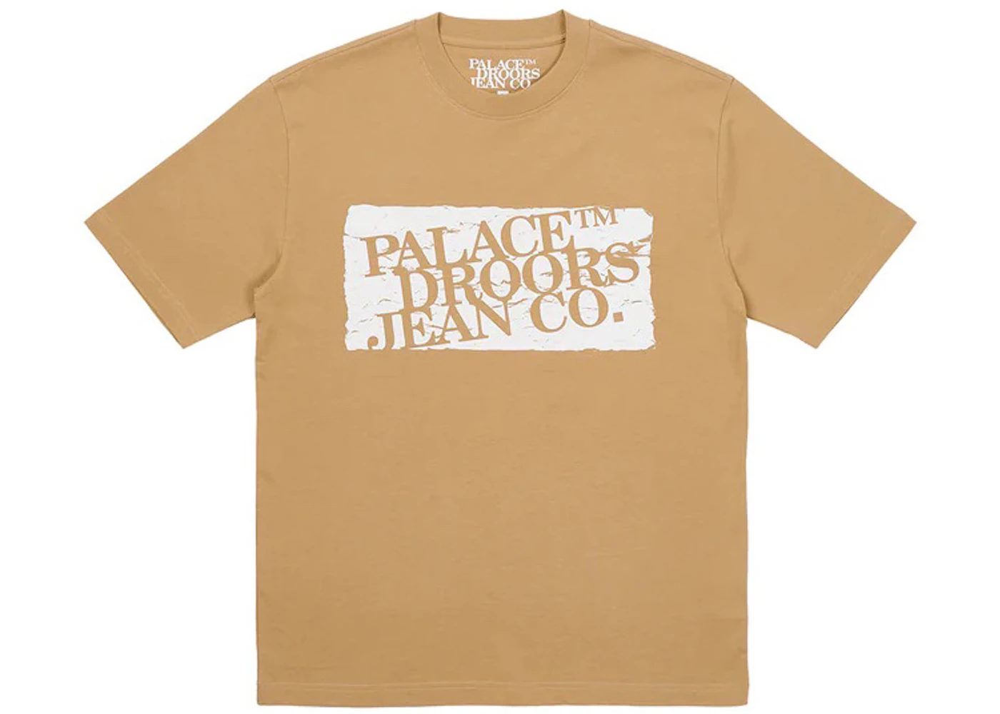Palace x Droors T-Shirt Sand - SS23 - GB