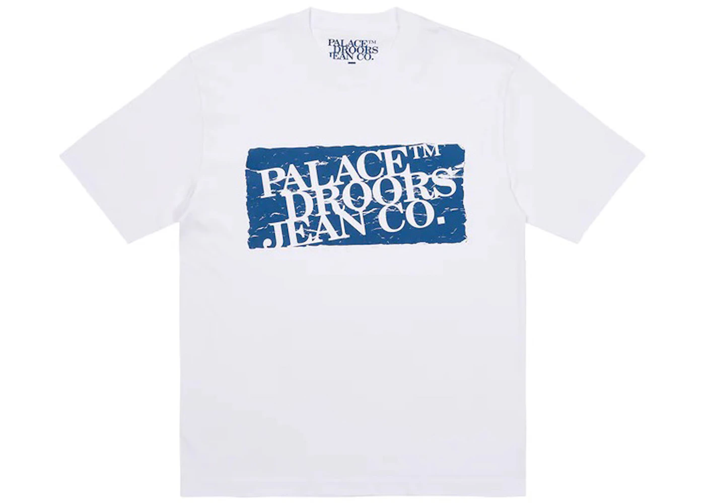 Palace x Droors T-Shirt White Men's - SS23 - US