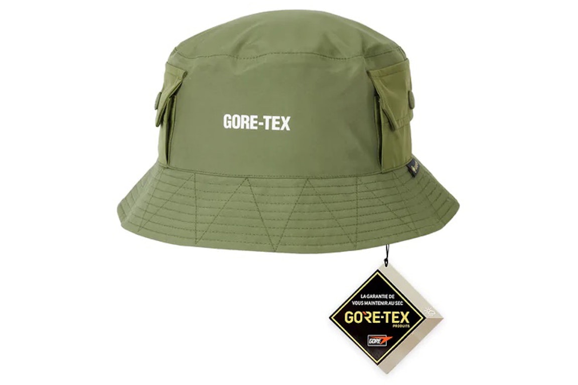 Pre-owned Palace X Engineered Garments Explorer Bucket Hat Olive