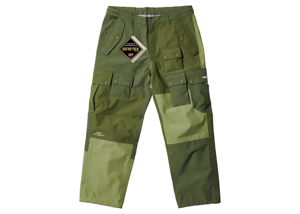 Palace x Engineered Garments Gore-Tex FA Pant Olive Men's - FW22 - US