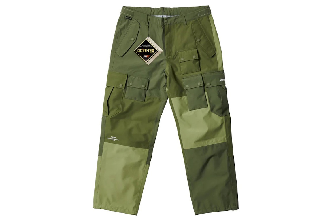 Pre-owned Palace X Engineered Garments Gore-tex Fa Pant Olive