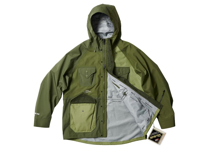 Palace x Engineered Garments Gore-Tex Field Parka Olive Men's